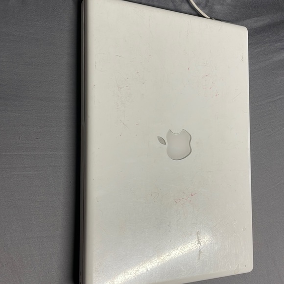 MacBook yes it is an older one but it works really good it still turns on